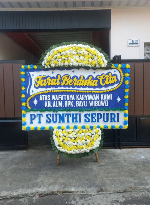 Papan Bunga Duka di Jejangkit